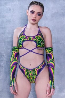 Insectia Bikini Set -Unique Clothing Insectia bikini set front view