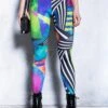 Abstract Geometry Leggings -Unique Clothing abstract geometry leggings