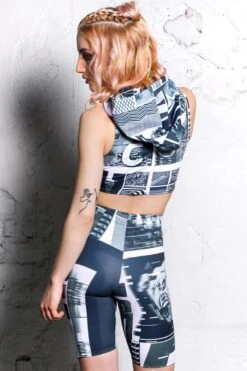 Hysteria Biker Shorts -Unique Clothing biker shorts hysteria