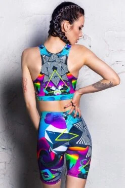 Mind Game Biker Shorts -Unique Clothing biker shorts mind game