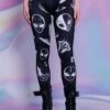 Black UFO Leggings