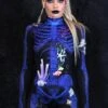 Blue Coral Skeleton Costume