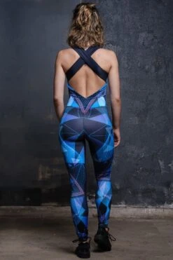 Broken Pieces Unitard -Unique Clothing broken pieces bodysuit