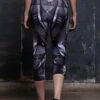 Black Hypnotic Workout Capri Leggings 2 Black Hypnotic Workout Capri Leggings -Unique Clothing capri leggings black hypnotic