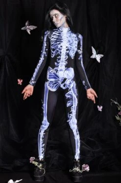 X-Ray Skeleton Costume -Unique Clothing catsuit skeleton