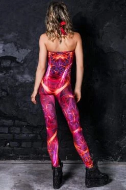 Supernova Sleeveless Catsuit -Unique Clothing catsuit supernova