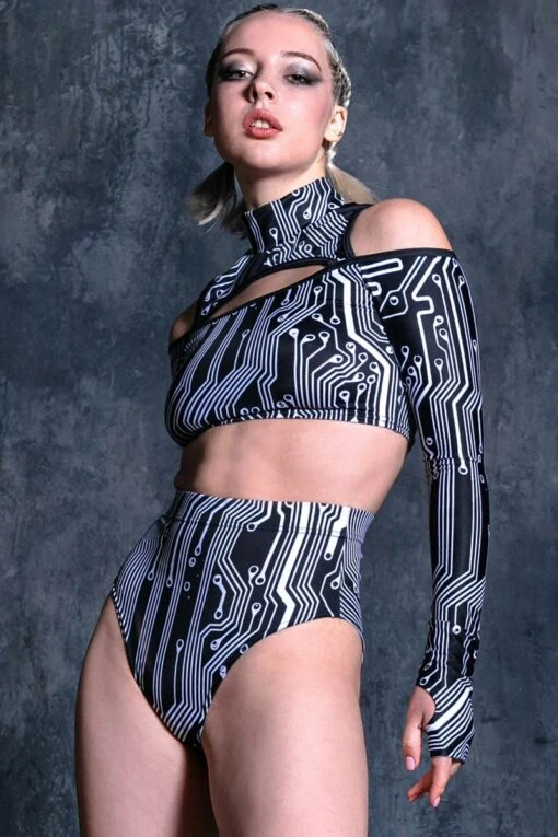 Circuit Board Booty Shorts