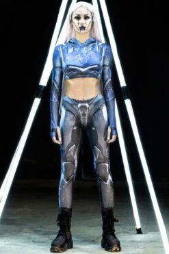 Titanium Armored Leggings Set 9 Titanium Armored Leggings Set -Unique Clothing cosplay robot set