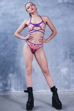 Desert Storm Thong Bikini -Unique Clothing desert storm thong bikini full view