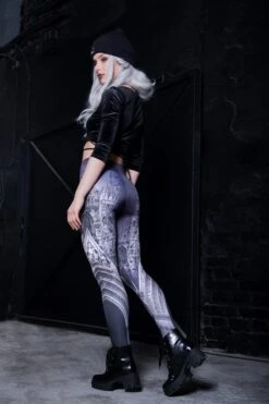 Cathedral Leggings -Unique Clothing devil cathedral leggings f58a79a9 90b6 47af ba6c e75caa236d11