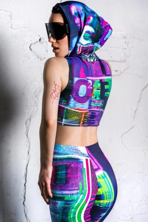 Digital Reality Hooded Top