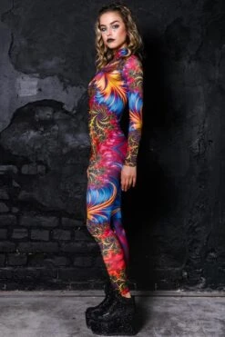 Dragon Queen Catsuit -Unique Clothing devil dragon queen catsuit