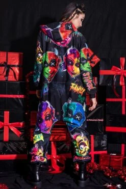 Family From Hell Onesie For Women -Unique Clothing devil famimly onesie for her