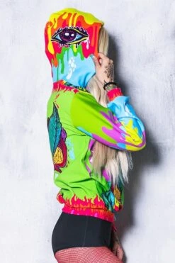 5th Eye Hoodie -Unique Clothing devil fifth eye hoodie d356b427 ddd2 4f96 b622 849bb6473aa4