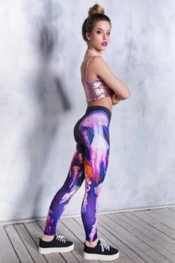 Jellyfish Leggings -Unique Clothing devil jelly fish