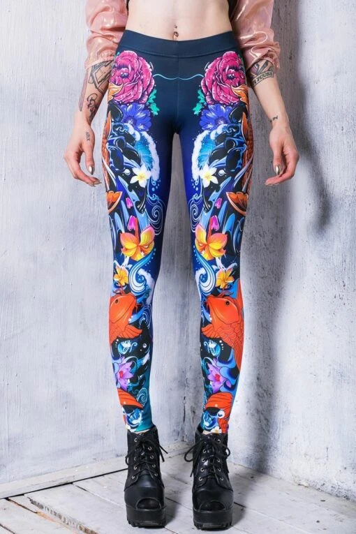 Koi Fish Leggings