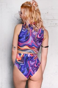 Liquid Trip Booty Shorts -Unique Clothing devil liquid trip booty shorts