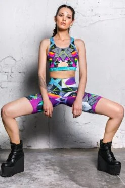 Mind Game Bra Top 9 Mind Game Bra Top -Unique Clothing devil mind game rave bra