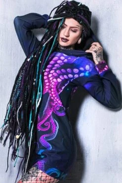 Octopus Hoodie Dress