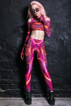 Supernova Leggings -Unique Clothing devil supernova leggings