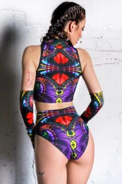 Twilight Butterfly Booty Shorts -Unique Clothing devil twilight butterfly booty shorts