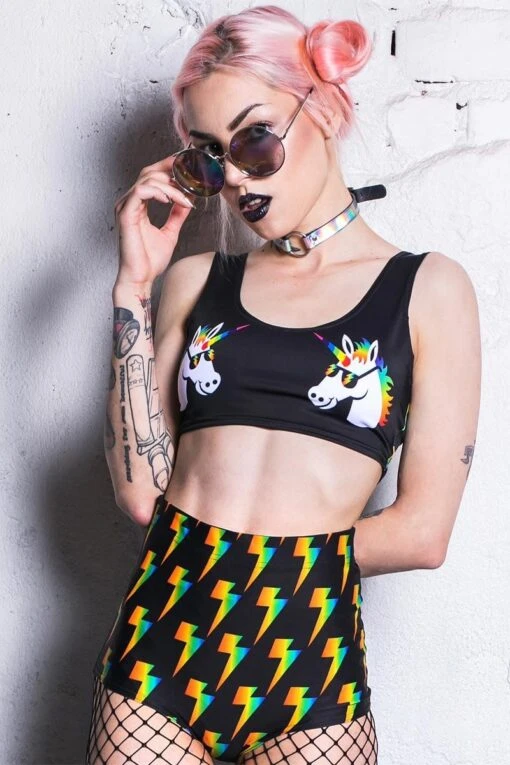 Unicorn Crop Top