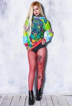 5th Eye Hoodie -Unique Clothing devil walking fifth eye hoodie