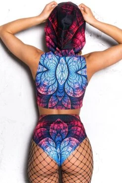 Lotus Leaf Booty Shorts 8 Lotus Leaf Booty Shorts -Unique Clothing devil walking lotus leaf booty shorts