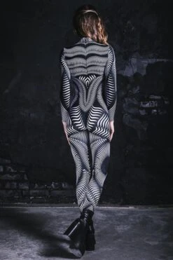 Minimal Costume -Unique Clothing devil walking minimal catsuit