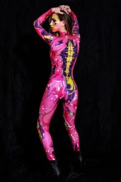 Pink Zombie Costume 9 Pink Zombie Costume -Unique Clothing devil walking pink zombie costume