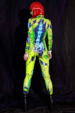 Punk Zombie Costume -Unique Clothing devil walking punk zombie costume