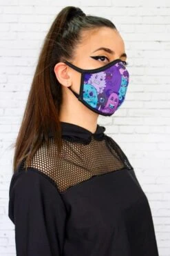 Goblins Reusable Face Mask -Unique Clothing devil walking reusable face mask ecca26b0 3a19 41b7 95dc b16b6843fd15