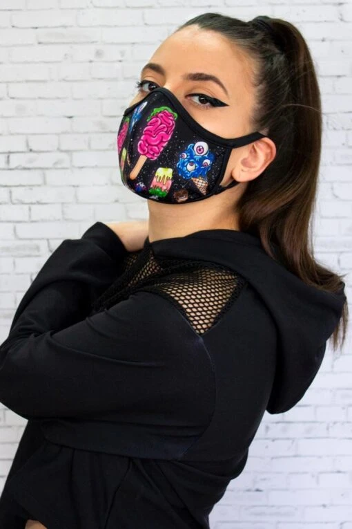 Ice Cream Reusable Face Mask