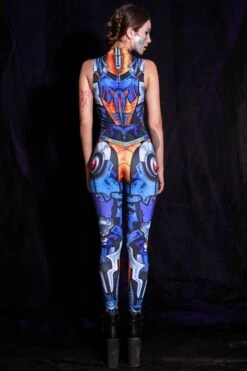 Robot Sleeveless Costume -Unique Clothing devil walking robot sleeveless costume