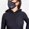 Spider Web Reusable Face Mask -Unique Clothing devil walking spider web face mask