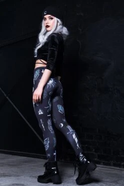 Witch Crafts Leggings 8 Witch Crafts Leggings -Unique Clothing devil witch crafts leggings
