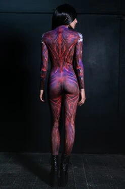 Devil Woman Costume -Unique Clothing devil woman costume back view