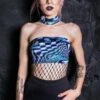 Digital Choker Boob Tube Top -Unique Clothing digital choker boob tube 82dc05b6 d89b 4c28 9bb7 76ea989b1989