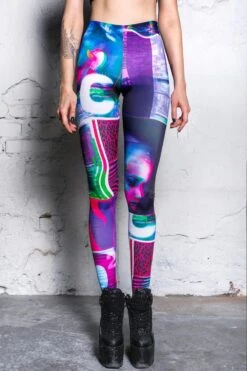 Digital Reality Leggings Set -Unique Clothing digital reality leggings set