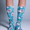 Eyes Cream Crew Socks