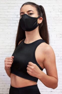 Black Face Mask -Unique Clothing face mask