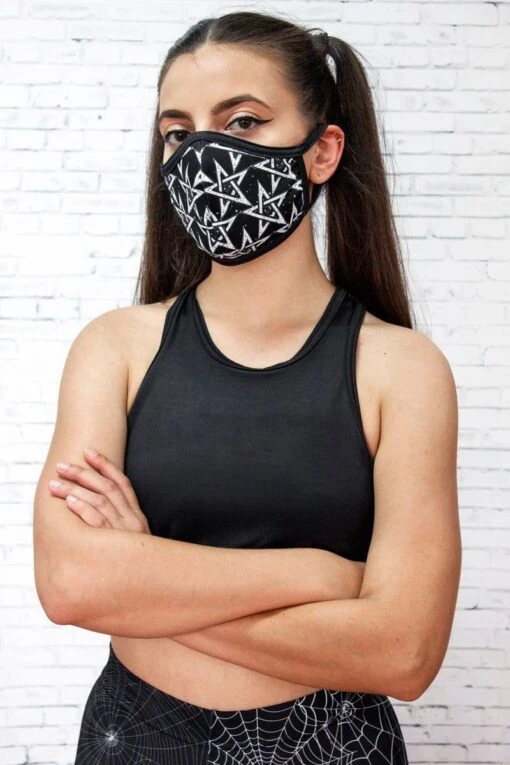Pentagram Face Mask