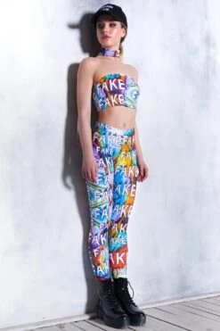 Fake Leggings Set -Unique Clothing fake leggings set