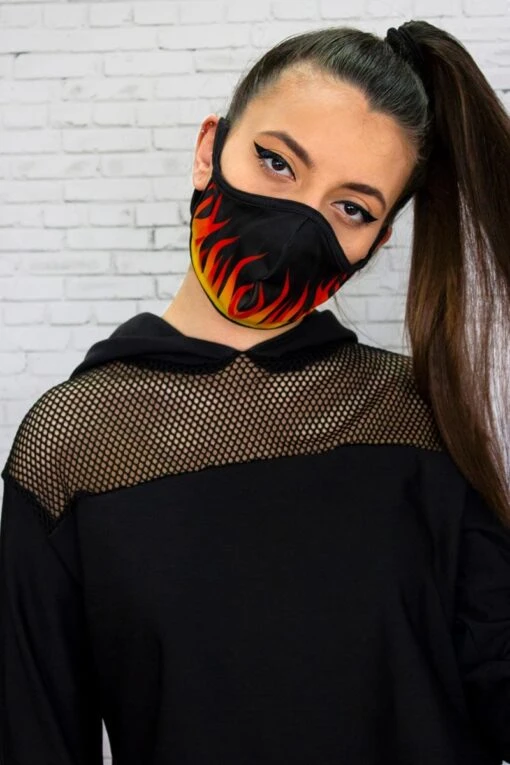 Flame Reusable Face Mask