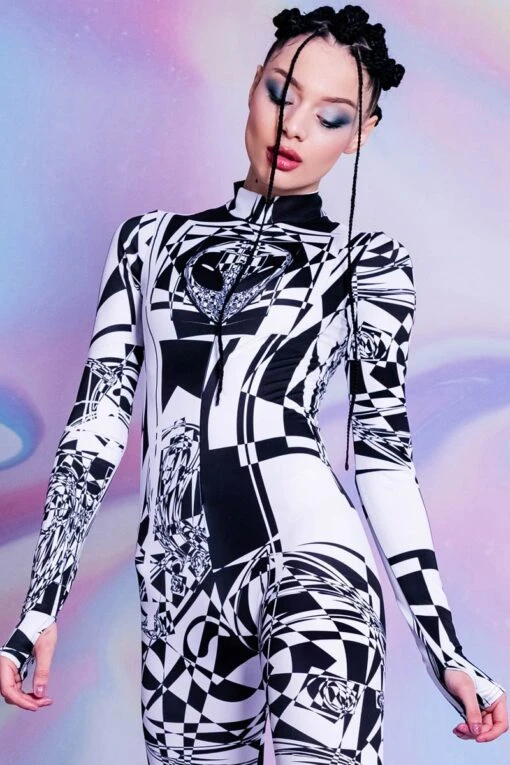 Glitch Alien Costume