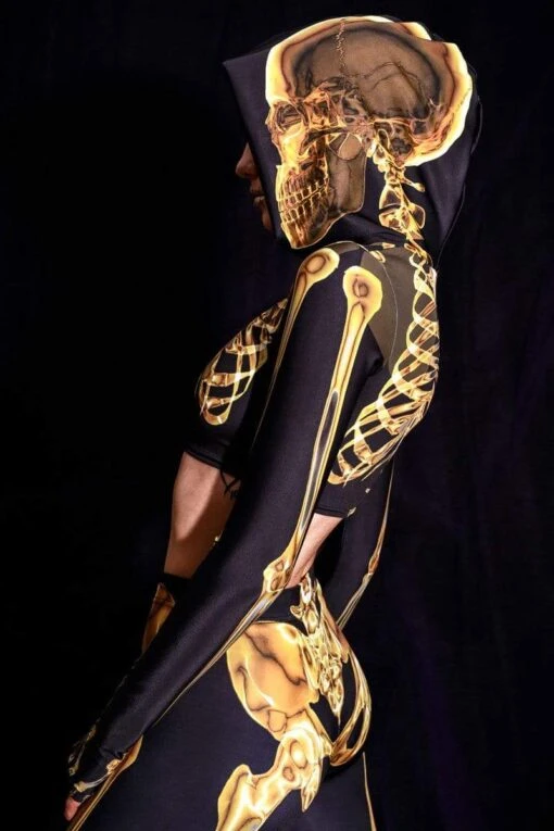Golden Skeleton Matching Set