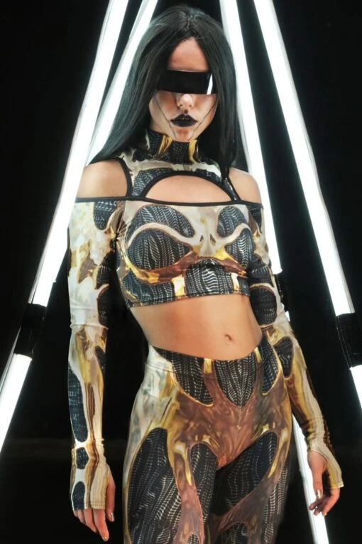 Golden Cyborg Matching Set