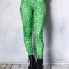 Green Brain Leggings 1 Green Brain Leggings -Unique Clothing green brain leggings