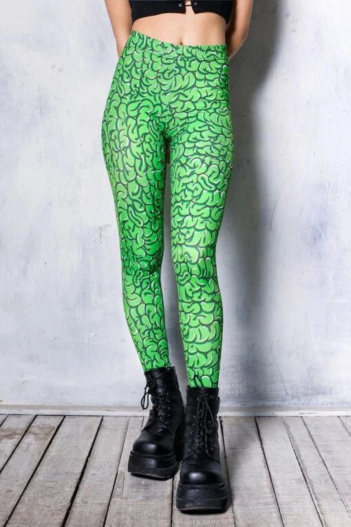 Green Brain Leggings