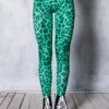 Green Leopard Leggings 1 Green Leopard Leggings -Unique Clothing green leopard leggings